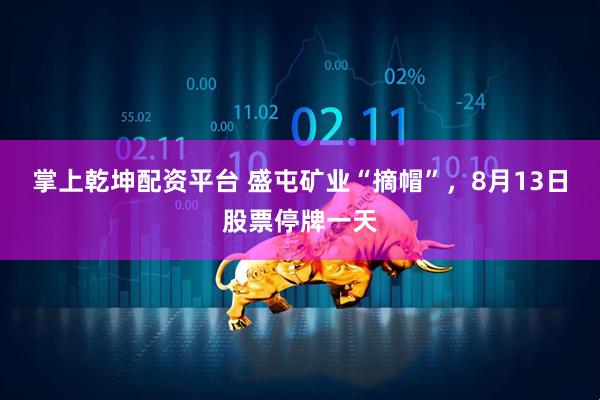 掌上乾坤配资平台 盛屯矿业“摘帽”，8月13日股票停牌一天